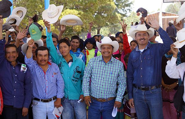 Antorcha con el candidato del pueblo