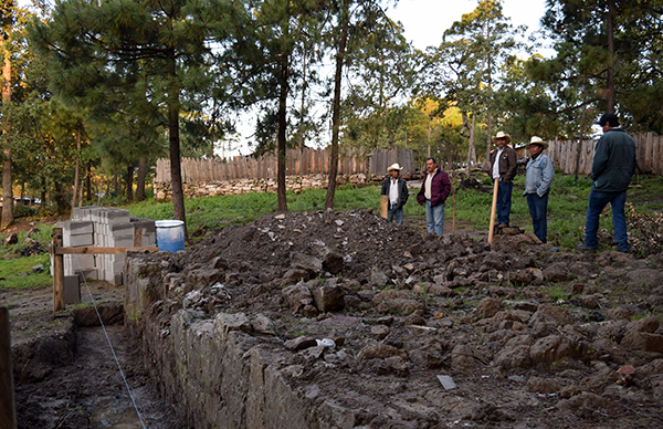 Inicia construcción de oficina para autoridades civiles en Ciénega de Mirasoles