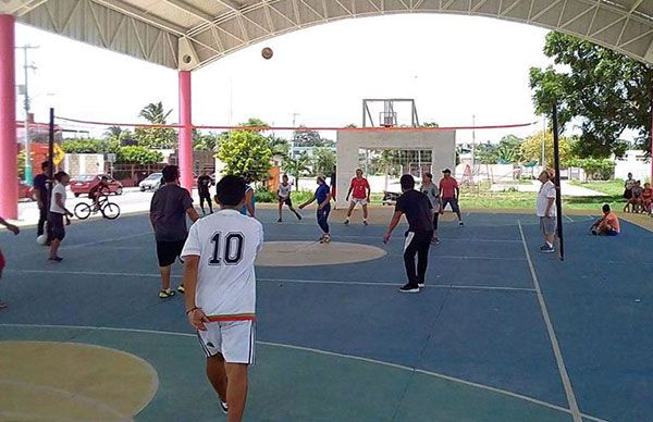 Torneo relámpago de Voleibol en la colonia Unidad Antorchista 