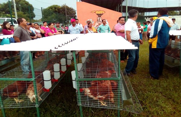 Antorchistas de Tierra Blanca logran apoyos ante la Sagarpa