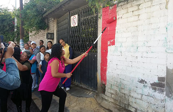 Activan el programa Pinta tu fachada en Ixtapaluca