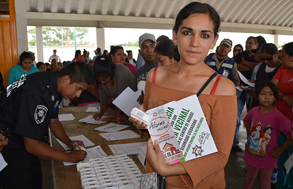 Avanza programa de alarmas vecinales en Chimalhuacán