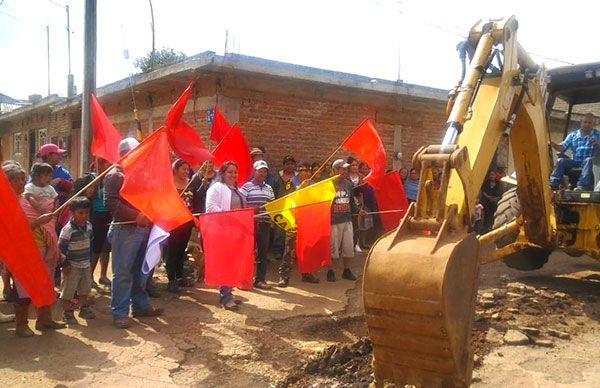 Pobladores en Tengüecho logran obras sociales en beneficio de su localidad