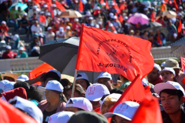 Luchar es la única arma que tiene el pueblo