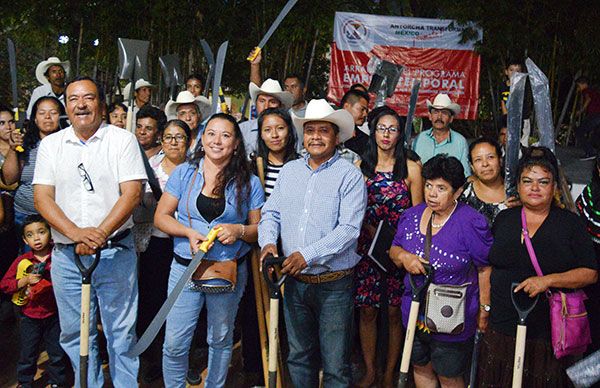 Inicia programa de Empleo Temporal en Mezquital