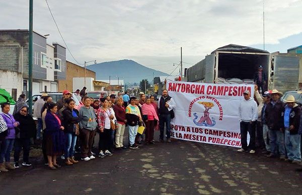 Familias indígenas logran apoyo para la alimentación familiar