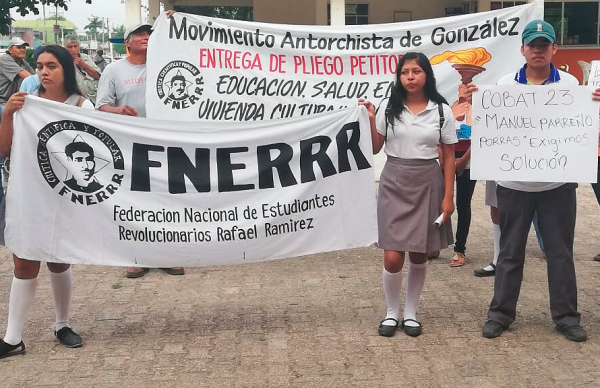 El munícipe de González, Guillermo Verlage Berry, niega apoyo a estudiantes de bachillerato 