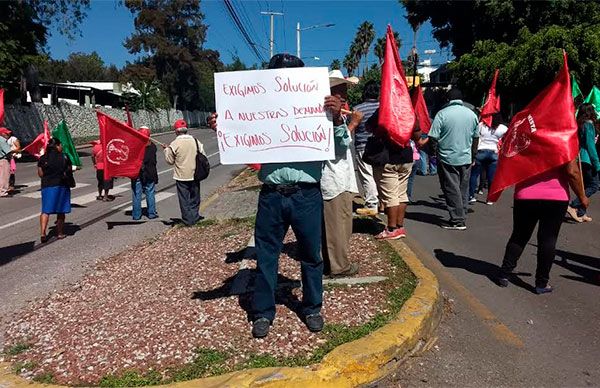 Antorchistas morelenses desmienten a Rodrigo Peña, ex delegado de la Sedatu