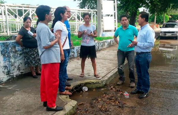 Obras Públicas verifica afectaciones en la colonia Gaviotas Sur