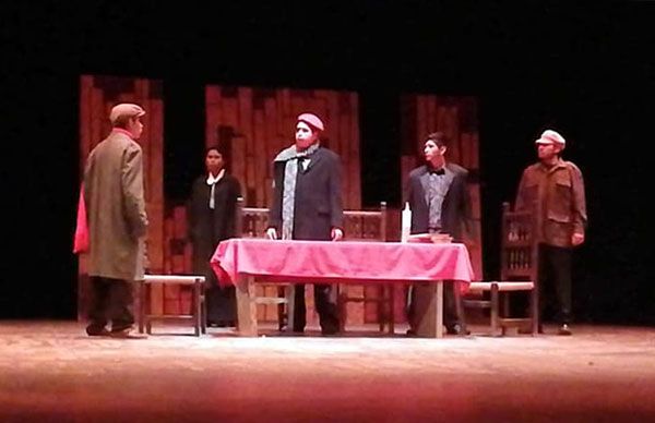 Los Justos obra presentada por jóvenes tamaulipecos en el  XIX Encuentro Nacional de Teatro