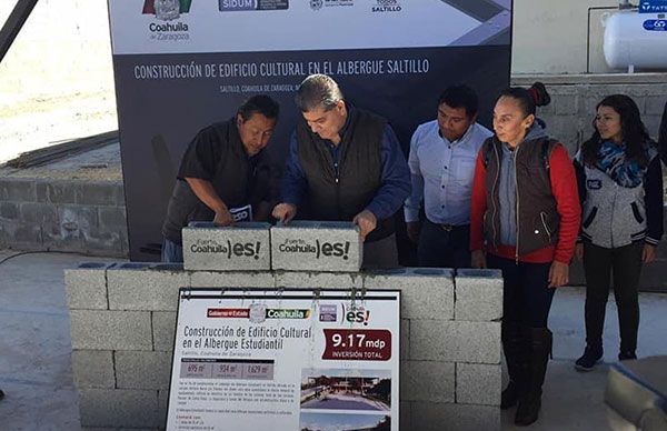 Inician construcción de edificio cultural en Saltillo