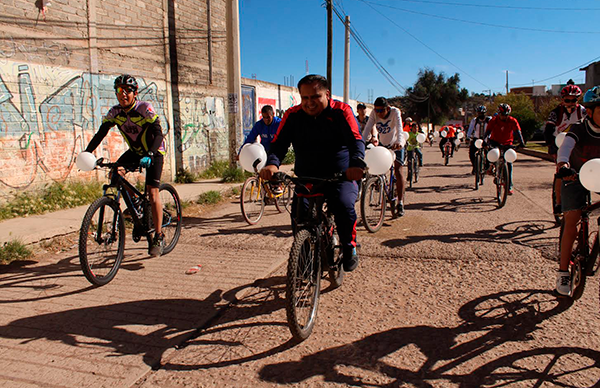 Trancoso rueda por la paz, ruta ciclista promovida por el gobierno municipal