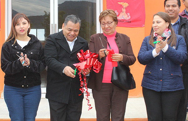 Inauguración de las Casas de la Cultura Margarita Morán Véliz  de las colonias La Esperanza y Vamos Tamaulipas