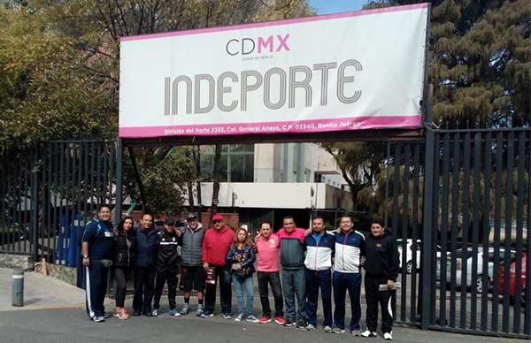 Comisión Deportiva de la Ciudad de México entrega pliego petitorio ante Indeporte