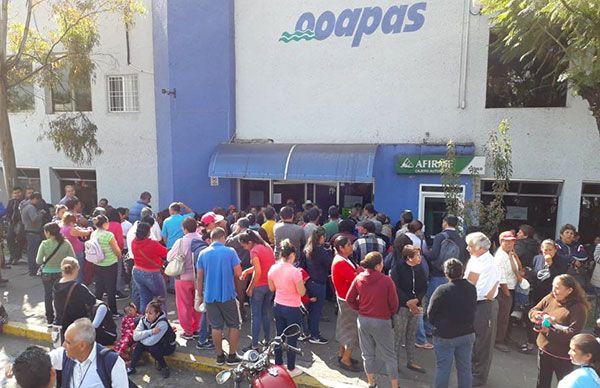 Siguen pendientes demandas del 2018 ante el OOAPAS: Antorcha