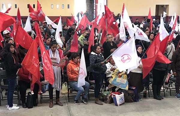 Realiza Antorcha conferencia estatal 