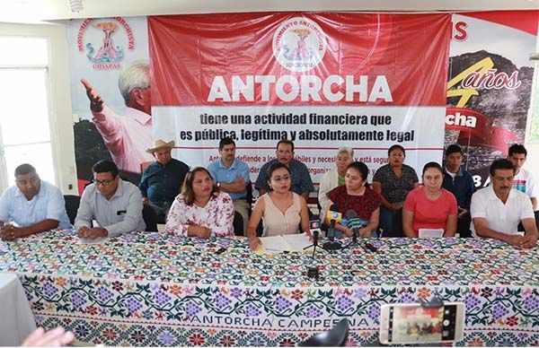 Movimiento Antorchista trabaja en el Marco de la Legalidad: Antorcha