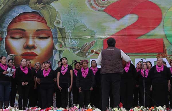 El Coro Obrero-Popular de Tamaulipas se trae un buen sabor de boca de la Espartaqueada Cultural 