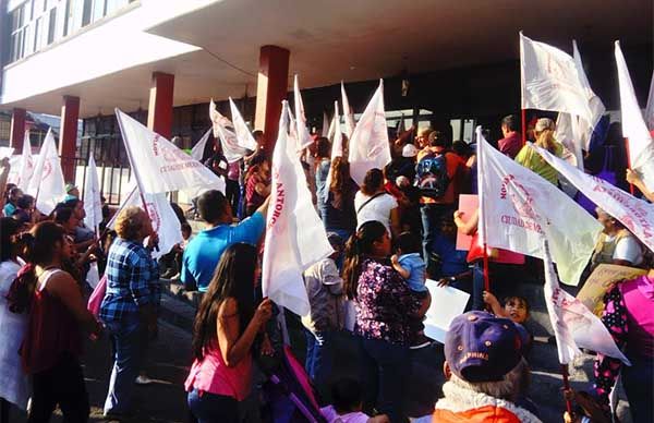 Antorcha anuncia marcha-plantón en la alcaldía de Tláhuac