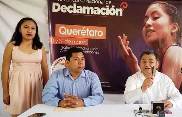 Antorchistas tamaulipecos participarán en XI Concurso Nacional de Declamación