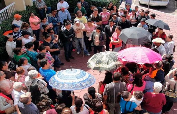 Abren posibilidades, los antorchistas de Delicias, ante el municipio y el estado