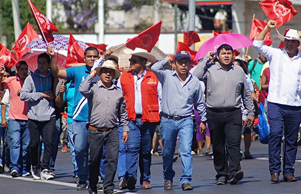 Solicitamos a la Secretaría General de Gobierno cumplimiento a los acuerdos y solución a nuestras demandas 