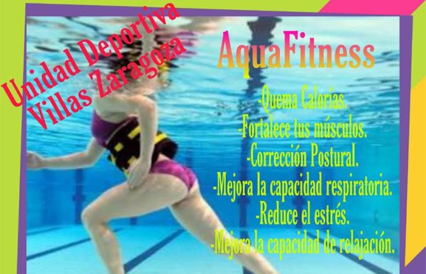 Imparten clases de aquafitness