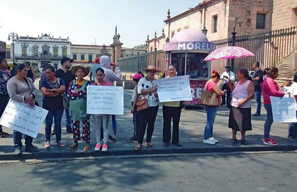 Antorchistas michoacanos se solidarizan con la lucha de los hidalguenses