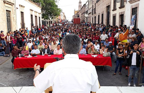 La reinauguración de la casa José Martí es un logro para servicio de los estudiantes más pobres: Omar Carreón