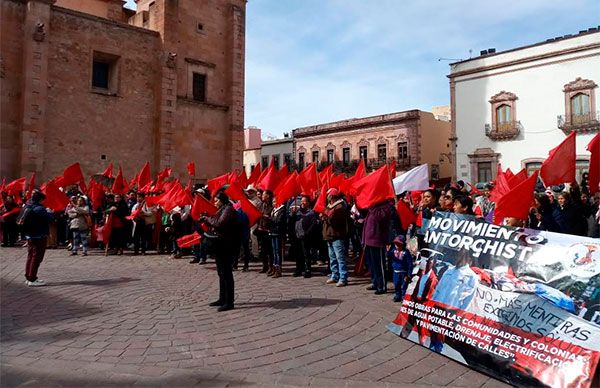 Antorcha anuncia movilización en Plaza de Armas de la capital