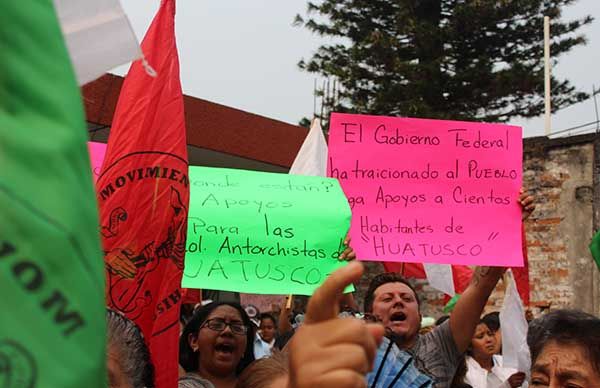 La incapacidad del Gobierno Federal obliga a la gente a manifestarse