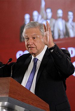 Con mentiras, igual que Goebbels, se sostiene AMLO