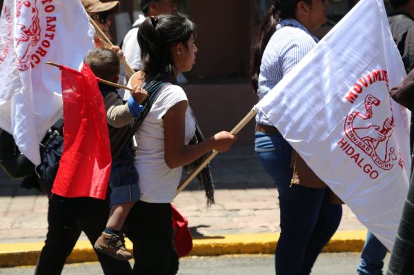 En Hidalgo y en México el pueblo organizado de respetarse