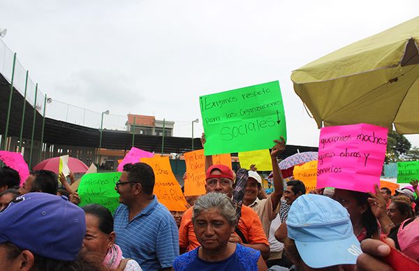 El pueblo educado y organizado, se respeta: Antorcha