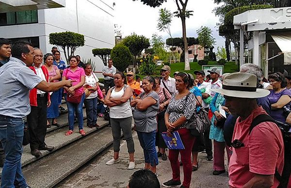 Gobierno de Morelia promete soluciones al pueblo pobre, pero no las materializa: Antorcha