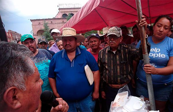 Con buenos resultados levantan el plantón de Antorcha