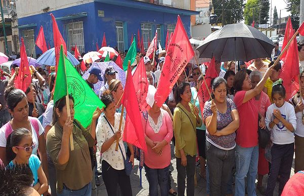 Invivienda inventa situación de emergencia para no resolver demandas de antorchistas