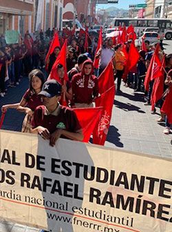 Los estudiantes también le protestan al Gobierno de la 4T   