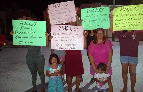 Más de mil familias saldrán a las calles a exigir ¡Alto a los desalojos!