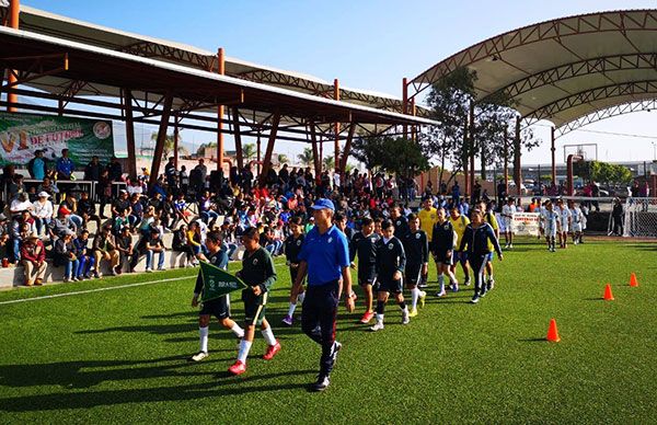 Arranca el VI Torneo Estatal de Futbol de Verano 2019, organizado por el Movimiento Antorchista.