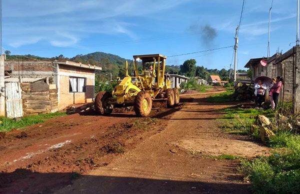 Gracias a las gestiones de Antorcha, la colonia Citlalmina mejorará sus vialidades