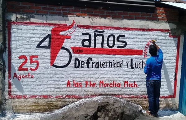 Festejará Antorcha sus 45 años de lucha con evento multitudinario en Morelia