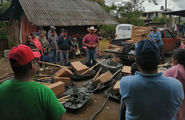 En Opopeo, la lucha por mejores condiciones para el pueblo organizado, avanza