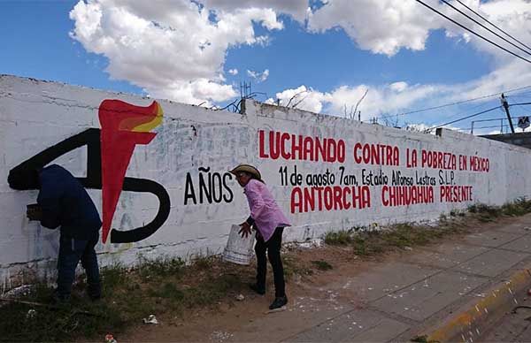 Antorcha ha cambiado la vida de mucha gente en estos 45 años