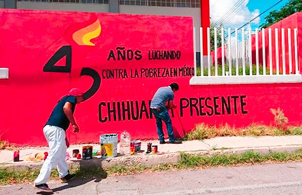 El ambiente es de fiesta en Chihuahua con todos los preparativos del 45 Aniversario