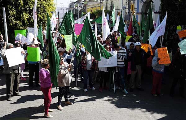 Afirma Brasil Acosta que a 45 años, Antorcha mantiene su lucha contra la pobreza