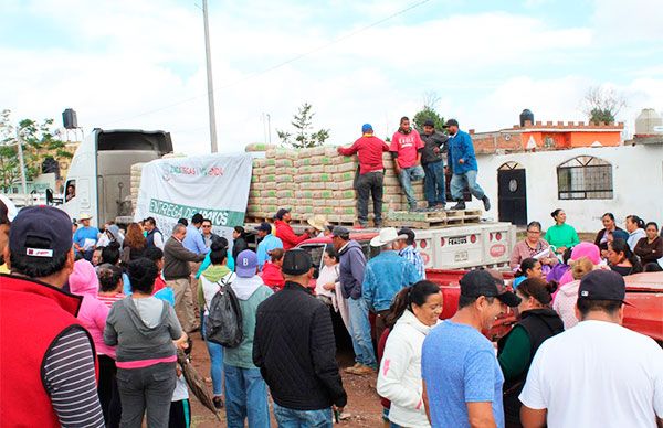 Se benefician familias de Trancoso con acciones de vivienda  