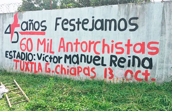 Habitantes de La Chontalpa refrendan su compromiso con Antorcha