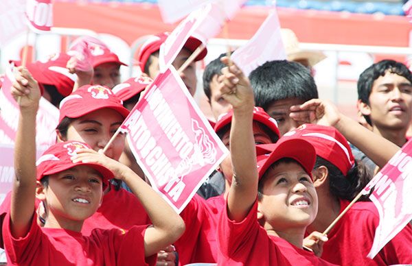 Juventud mexicana, eres luz y eres gloria