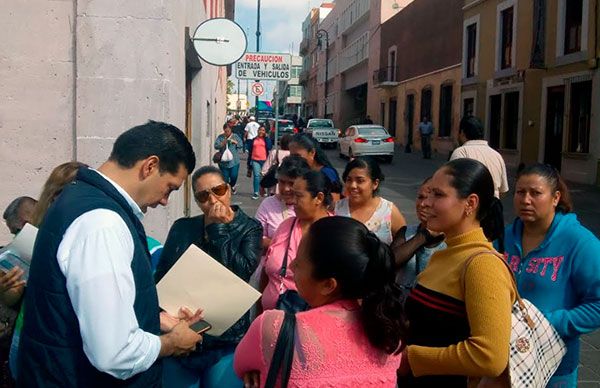 Colonos piden se incluya obras en sus comunidades